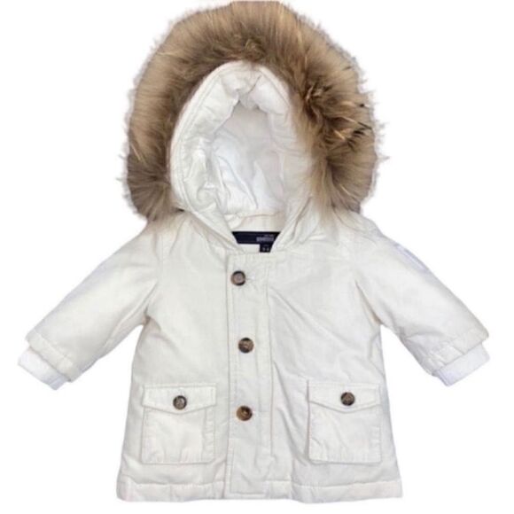 Bomboogie Baby off white/Cream Jacket (Size
3-6 Months) - Picture 1 of 10